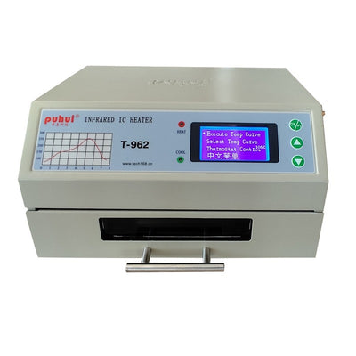 Reflow Oven Desktop Infrared Soldering Machine Infrared Reflow Oven IC Heater AU