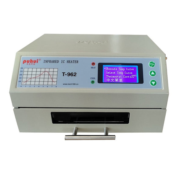 Reflow Oven Desktop Infrared Soldering Machine Infrared Reflow Oven IC Heater AU