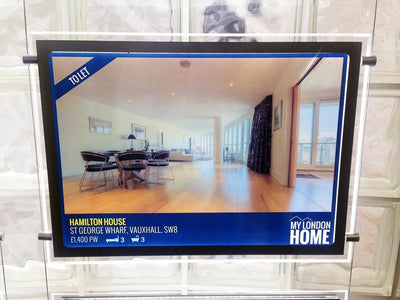100/200/300pcs A3 Backlit Paper Back Light Film For Real Estate Window Display