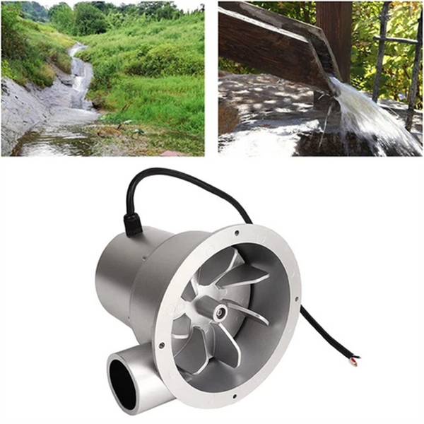 100W WaterTurbine Portable Power Hydro Electric Generator HydroelectricGenerator