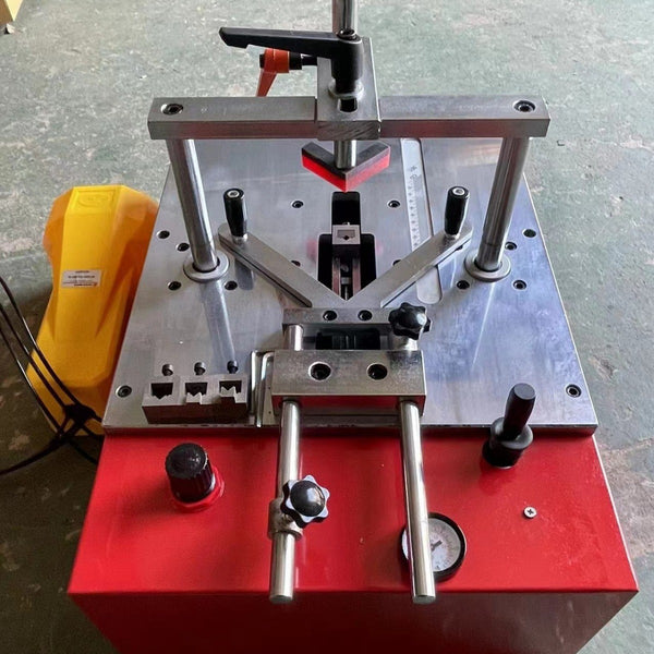 Pneumatic V Nailer Nail Picture Framing Frame Joiner Woodwork Foot Pedal Control