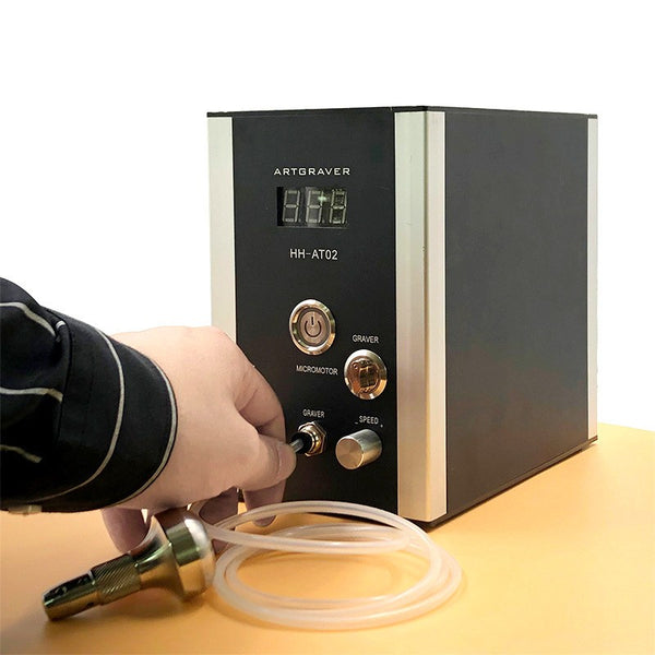 Jewelry Pneumatic Engraving Machine 35000RPM Hand Micro Engraver Graver Crafting