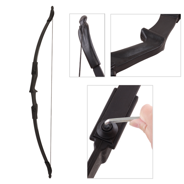 53" 30 lbs.Archery Takedown Recurve Bow RH/LH Hand for Target Practice AU