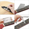 17 Pcs Guitar Luthier Tool Radius Gauge String Action Ruler Guitar Bass Setup