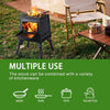 Camping Wood Stove Portable Wood Burning Stove Folding Camp Heat Outdoor Stove