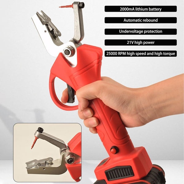 Electric Livestock Ear Tag Applicator Ear Tag Pliers Cattle Rapid Marking Tool