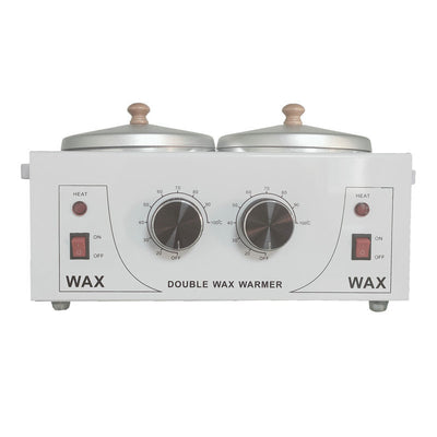 220V Double Wax Pot Warmer Waxing Machine For Full Body Adjustable Temperature