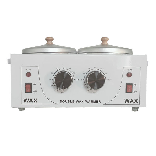 220V Double Wax Pot Warmer Waxing Machine For Full Body Adjustable Temperature
