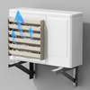 Air Conditioner Deflector Heat Pump Unit Protection Condenser Compressor Cover