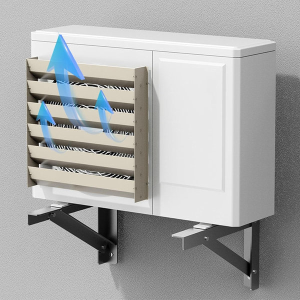 Air Conditioner Deflector Heat Pump Unit Protection Condenser Compressor Cover