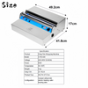 Food Grade Cling Film Wrapping Machine 25-45cm Electric Heating Cutter Sealer AU