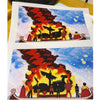 100/200/300pcs A3 Backlit Paper Back Light Film For Real Estate Window Display