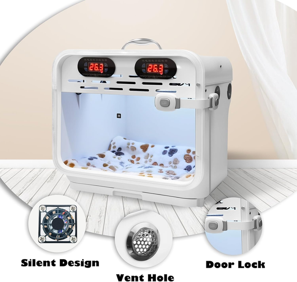 Intelligent Puppy Incubator Pet Brooder for Puppies Kittens Birds Small Mammals