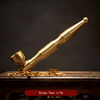 8cm Metal Brass Smoking Pipe Cigar Herb Smoking Accessories Metal Tobacco Pipe