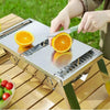 Foldable Small Charcoal Grill Stainless Steel BBQ Grill for Camping Picnic Beach