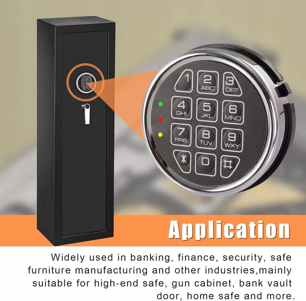 Electronic Safe Lock Gun Safe Lock Replacement Digital Keypad Lock For Safe Box