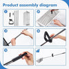 Sand Fleas Rake With Pail Shark Tooth Sifter Stainless Steel Sand Fleas Rake