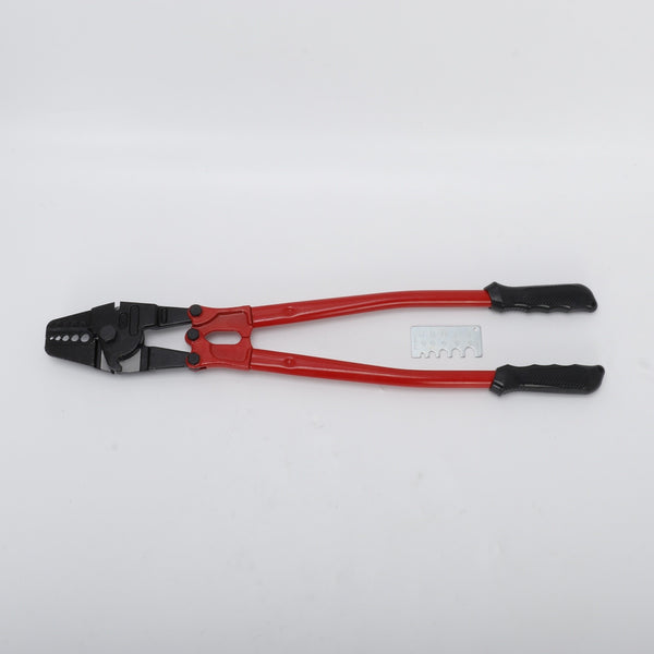 24 Inch Hand Swager Crimper Swaging Tool 5 Cavity 1/16" 3/32" 1/8" 5/32" 3/16"