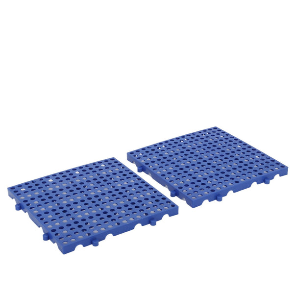 2x 40*40*3cm Plastic Pallets for Basement Garage Supermarket Storage Waterproof