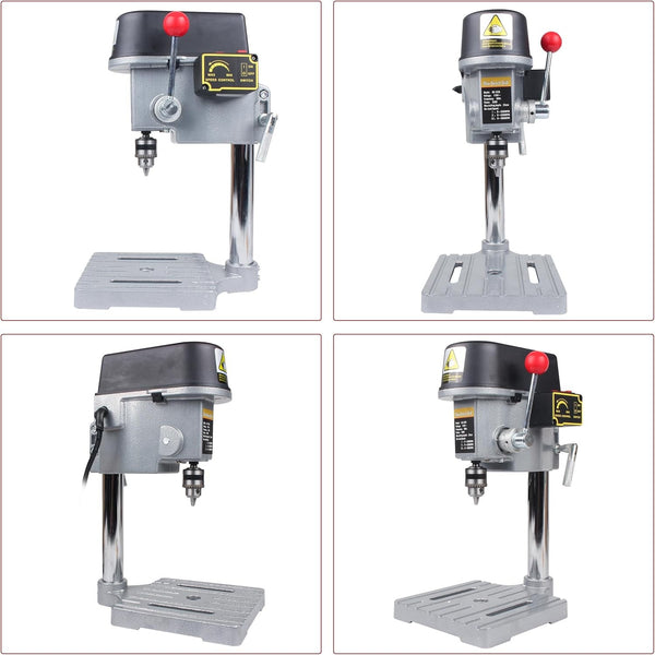 340W Mini Benchtop Drill Press Machine Benchtop for Woodworking Jewelry Crafts
