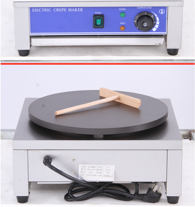 3000W Commercial Crepe Maker 40cm Electric Pancake Baking Pan Non-Stick AUPLUG