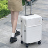Carry-On Suitcase with USB Charging Port TSA Lock Universal Wheel Travel Luggage