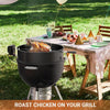 57cm Kettle Rotisserie Heavy-duty Electric Motor Charcoal Kettle Rotisserie Kit