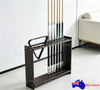 Pool Stick Holder Floor Stand Holds 12 Cues Pool Table Ball Rack Stick Storage