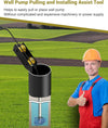 Well Pipe Pulling Tools And Cable Rollers Fit Well Pump Pipe Flexible Pipe