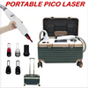 Portable Non-Invasive Q Switch Pico Laser Tattoo Removal Machine Nd YAG 1064nm