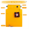 Sandblasting Cabinet Benchtop Sand Blasting Cabinet Sand Blaster Abrasive Gun