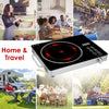 Electric Induction Cooktop Fast Touch Infrared Burner Portable Cooktop 2200W