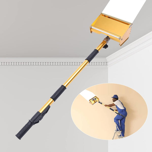 Wallboard Finishing Box Putty Powder Scraper Wall Plastering Flat Box w/Handle