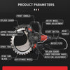 9980W Concrete Cutting Ring Saw Cement Road Concrete Wall Cutting Machine 40cm