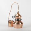 Copper Still Moonshine Distiller Essential Oil Extraction 5L Alcohol Distiller