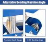 Three-Station Edge Roller Bender 0-90° Bending Angle Bending Metal Roofing Tool