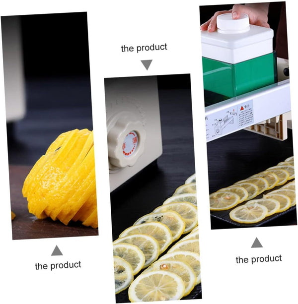 Fruit Vegetable Slicer Tomato Lemon Cutter Slicing Machine Home & Commercial New