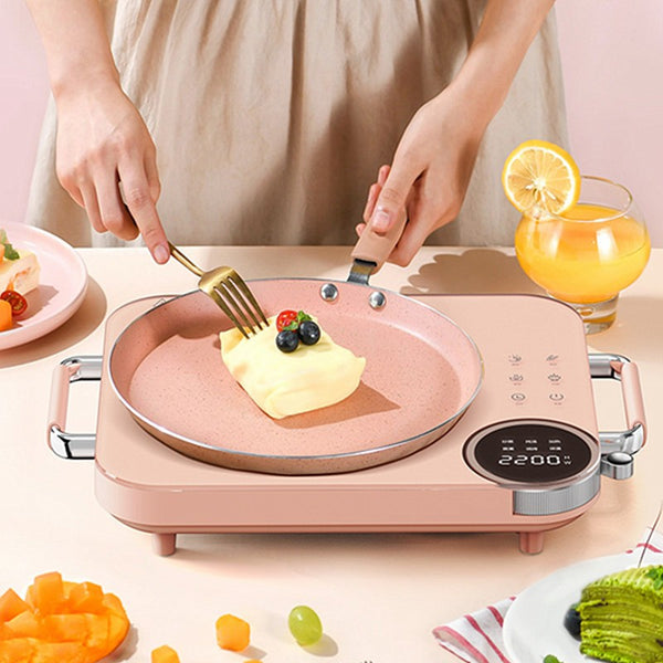 Electric Ceramic Stove Stir-frying Steam Boil Timing Cooking Induction Cooker