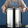 Stainless Steel Insulated Barrel Beverage Dispenser with Spigot Keep Hot Cold