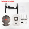 Steel Shooting Targets Stand Foundation Paper Targets Holder Adjustable Base