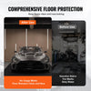 Diamond-Plate Rubber Flooring Roll 3mm Thick Garage Floor Mat 1*5M Anti-Slip