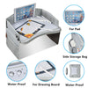 Kids Travel Tray Carseat Table Tray for Kids Road Trip Kids Drawing Board Table