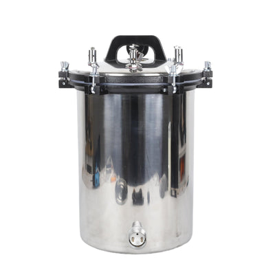 24L Autoclave Sterilizer Dental Medical Lab Equipment Stainless Steel