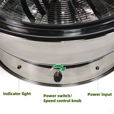 Automatic Bud Leaf Bowl Trimmer 16/24' Electric Twisted Spin Cut Stainless Steel