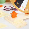 24 Slots Colorful Tabletop Spin Prize Wheel w/ Pen Eraser Roulette Wheel For Pub
