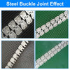 Belt Lacing Clipper Fasteners Staple Fastener Belt W/ Hinge Pins (Box of 4Sets)