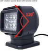 LED Search Light Remote Super Bright Spot Light Offroad SUV ATV Truck Boat Light