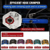 71500 Hydraulic Hose Crimping Tool AC Hose Crimper Kit Air Conditioning Fittings