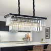 Luxury American Retro Crystal Pendant Lights Ceiling Light Deco Fixture 3 Colors