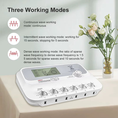 EMS Electro Stimulator TENS Acupuncture Massager Physiotherapy Muscle Therapy AU